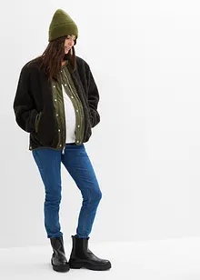 Vendbar, 4-i-1-mammajakke i bomberjakke-look med bæreinnlegg, bonprix