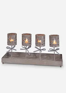 Lysestake for 4 telys, bonprix