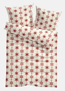 Sengesett med snøfnugg, bonprix