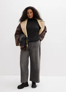 Varm termo-genser med rullekrage, bonprix