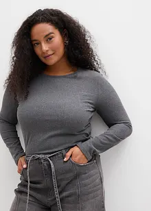 Ribbet termotopp, bonprix