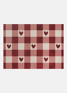 Dørmatte med hjerter, bonprix