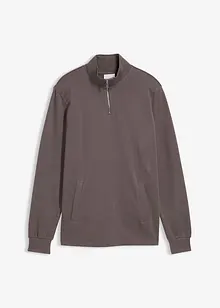 Sweatshirt i 100% økologisk bomull med praktiske lommer og rett nederkant, bonprix