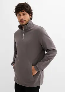 Sweatshirt i 100% økologisk bomull med praktiske lommer og rett nederkant, bonprix