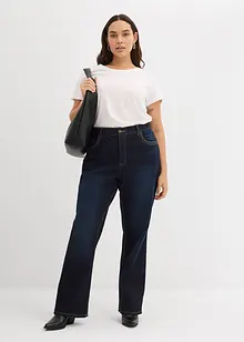 Straight Jeans High Waist med lommedetaljer, bonprix