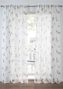 Gardin med mistelteinmønster (1-pack), bonprix