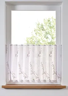 Gardinkappe med broderi, bonprix