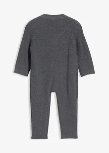 Strikket overall av 100% økologisk bomull, bonprix