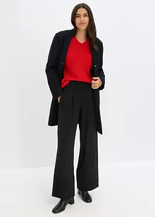 Oversized genser med ull, bonprix