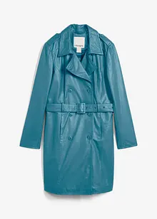 Skinnjakke i lammenappa og trenchcoat-modell, bonprix