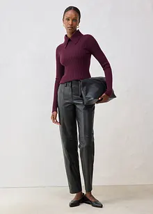 Skinnbukse i lammenappa, bonprix