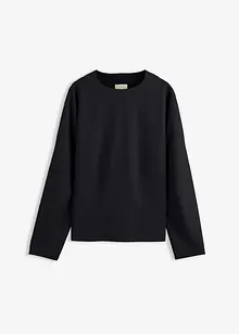 Langermet topp i Punto di Roma-materiale, bonprix