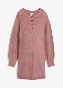 Strikket mammakjole med knappestolpe, bonprix