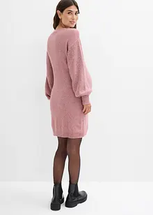 Strikket mammakjole med knappestolpe, bonprix