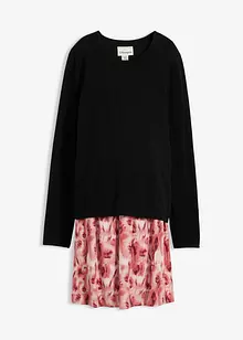 Mamma- og ammekjole av bomull og viskose, bonprix