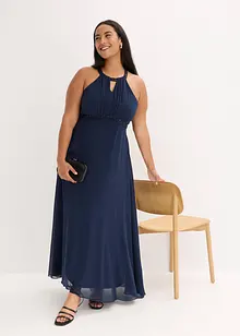 Maxikjole med perleapplikasjon, bonprix