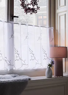 Gardinkappe med broderi, bonprix