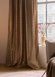 Fløyelsgardin med glans, fås også i ekstra lang (1-pack), bonprix