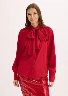 Bluse med sløyfe, bonprix