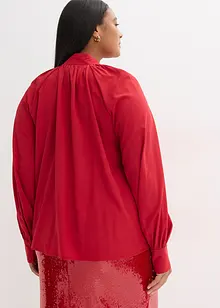 Bluse med sløyfe, bonprix