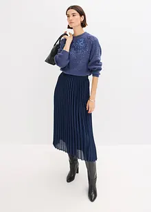 Genser med paljetter, bonprix