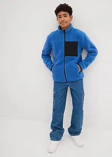 Teddyfleece jakke, bonprix