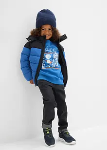 Varmt fôret og vattert vinterjakke, vannavvisende, bonprix