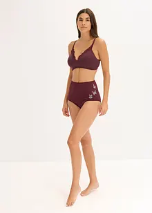 High Waist-truse med økologisk bomull (3-pack), bonprix