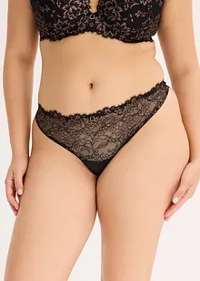 Stringtruse med glittergarn, bonprix