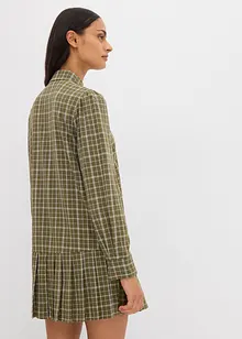 Skjortekjole med rutemønster, bonprix