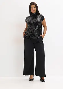 Topp med paljetter, bonprix