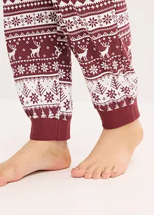 Pyjamas av økologisk bomull, bonprix