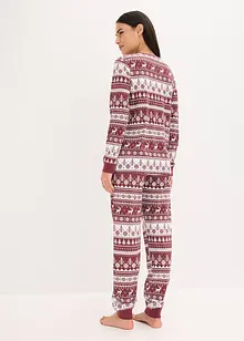 Pyjamas av økologisk bomull, bonprix
