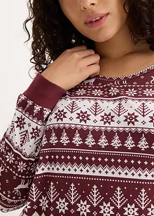 Pyjamas av økologisk bomull, bonprix