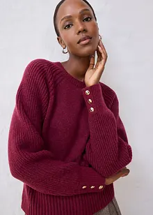 Genser med ull, bonprix