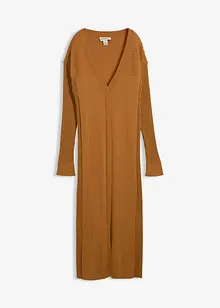 Strikket kjole med merinoull, bonprix