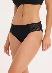 Menstruse med høy midje og middels høy absorberingsevne (2-pack), bonprix