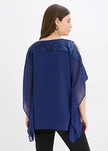 Tunika med paljetter, bonprix