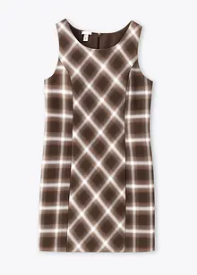 Kjole med rutemønster, bonprix