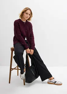 Grovstrikket cardigan, bonprix