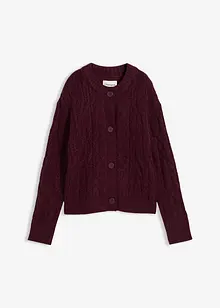 Grovstrikket cardigan, bonprix