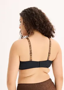 Balconette-BH i glittermateriale, bonprix