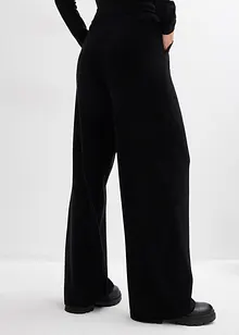 Strikket bukse i bomull og myk kasjmir, bonprix