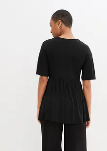 Kortermet topp i A-fasong, bonprix