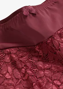 Truse med høy midje og blonder, bonprix