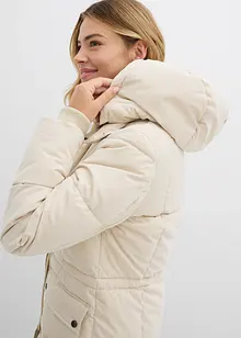 Vinterjakke med justerbart bånd i midjen, bonprix