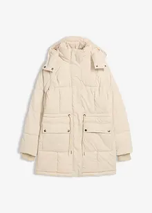 Vinterjakke med justerbart bånd i midjen, bonprix