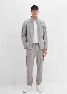 Varm cargobukse i fleecemateriale, Regular Fit, bonprix