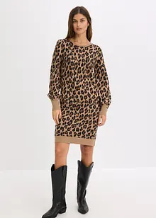 Strikket kjole, bonprix