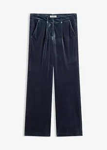 Bukse i myk fløyel, bonprix